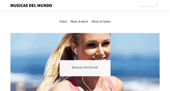 Desktop Screenshot of geek.musicasdelmundo.org